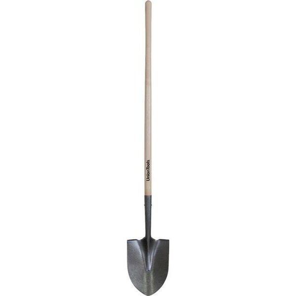 Ames The Ames 40193 Union Long Handle Round Point Shovel; Black 40193 - main
